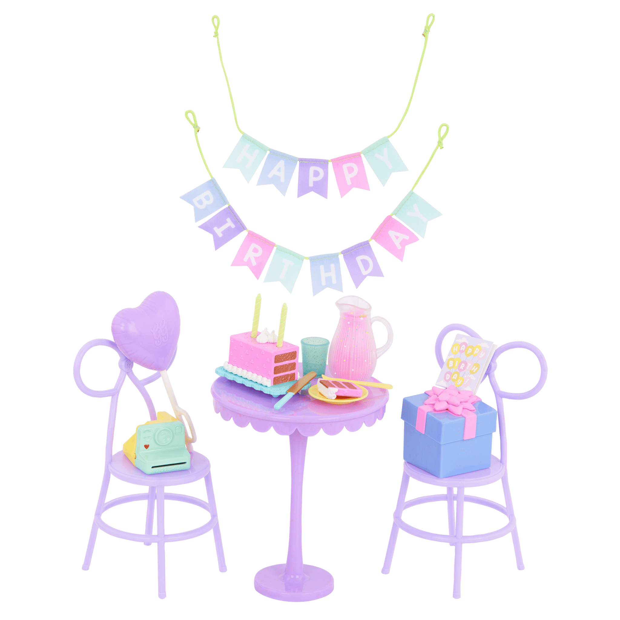 Glitter Girls Evie and GG Birthday Party Playset