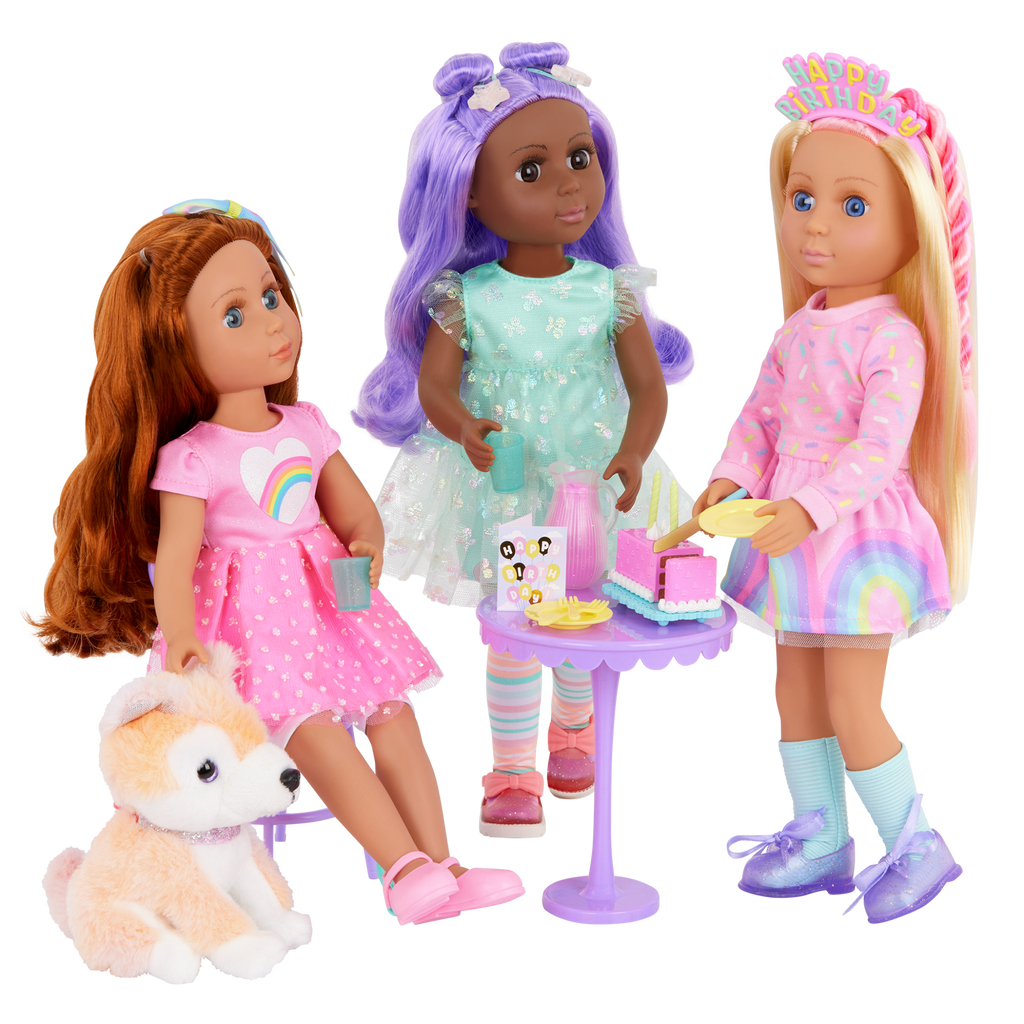 Glitter Girls Evie and GG Birthday Party Playset