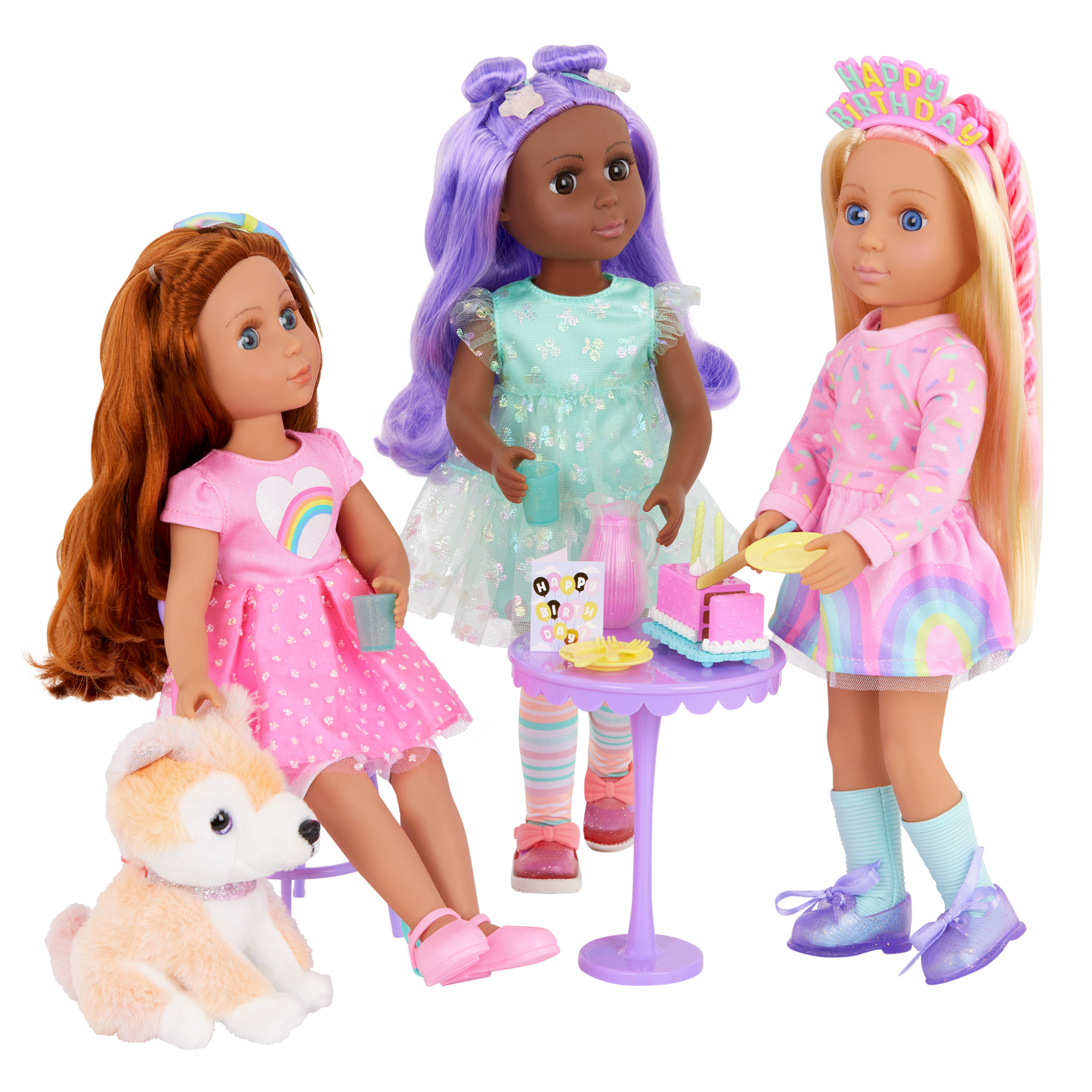 Glitter Girls Evie and GG Birthday Party Playset
