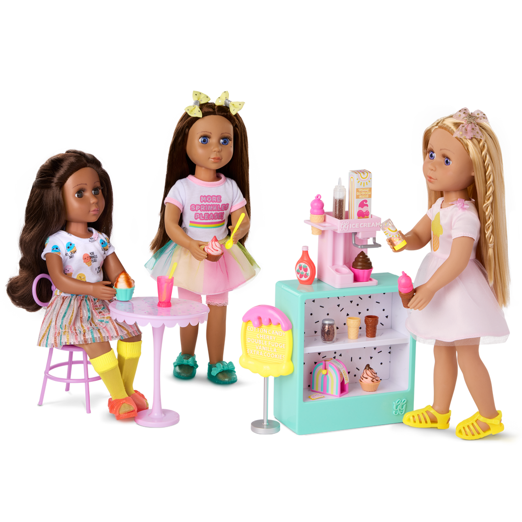 Lacy & GG Ice Cream Playset - Glitter Girls