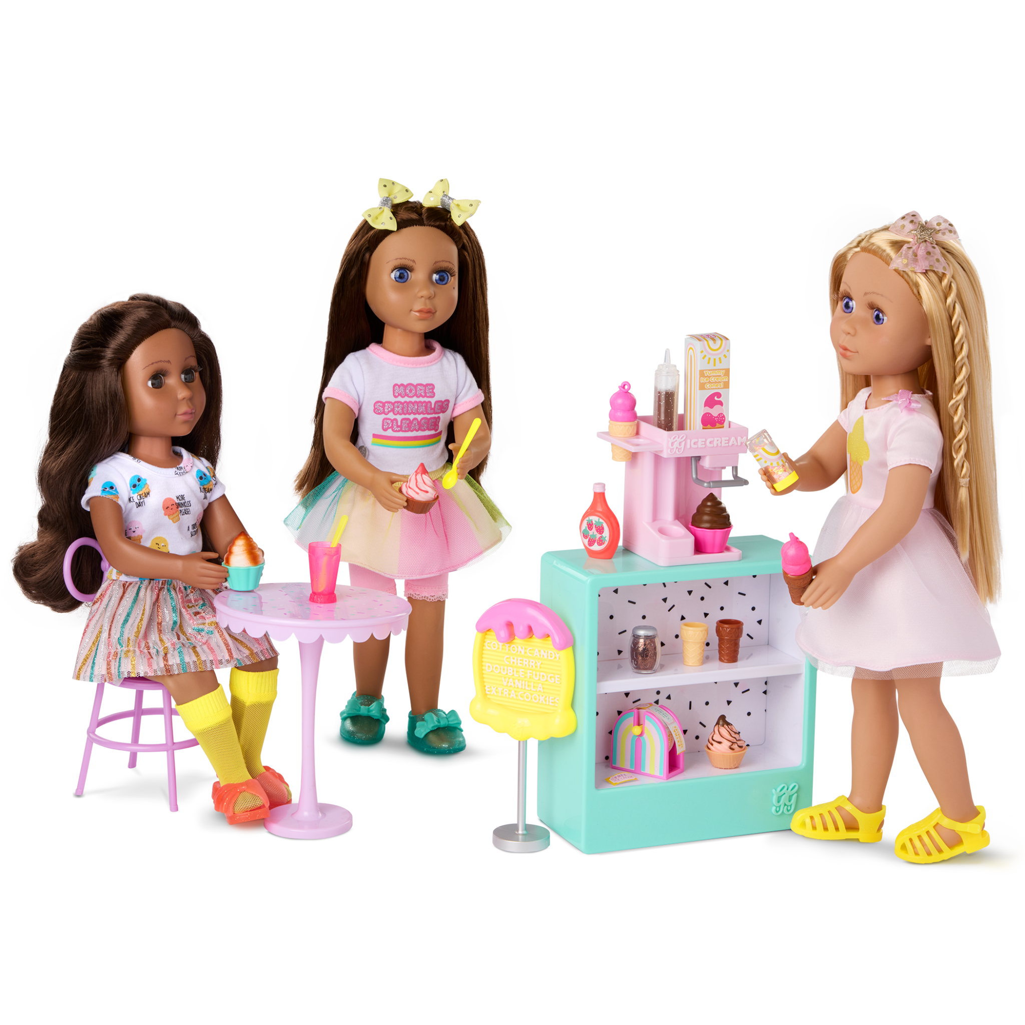 Lacy & GG Ice Cream Playset - Glitter Girls