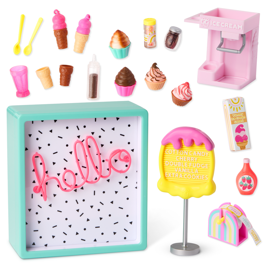 Lacy & GG Ice Cream Playset - Glitter Girls