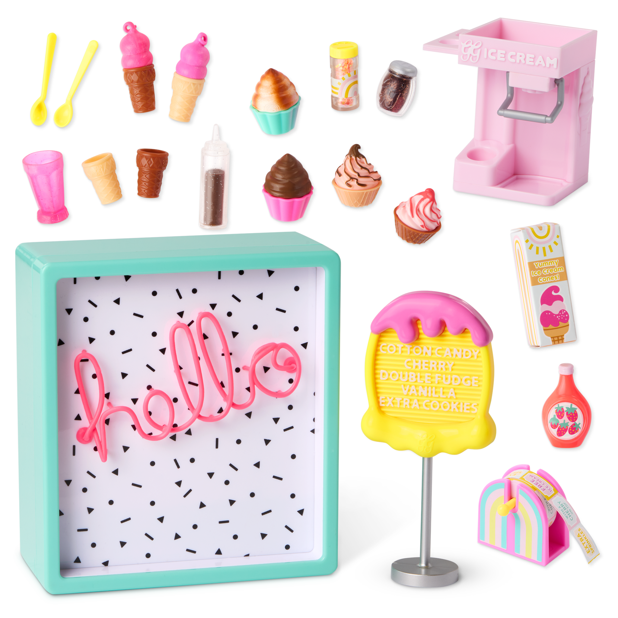 Lacy & GG Ice Cream Playset - Glitter Girls