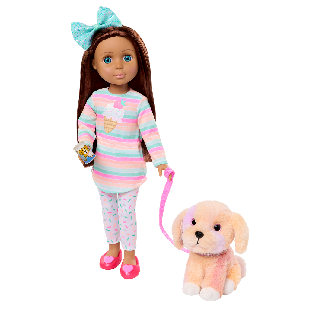 Emmie, Biscuit & Shopping Cart Playset