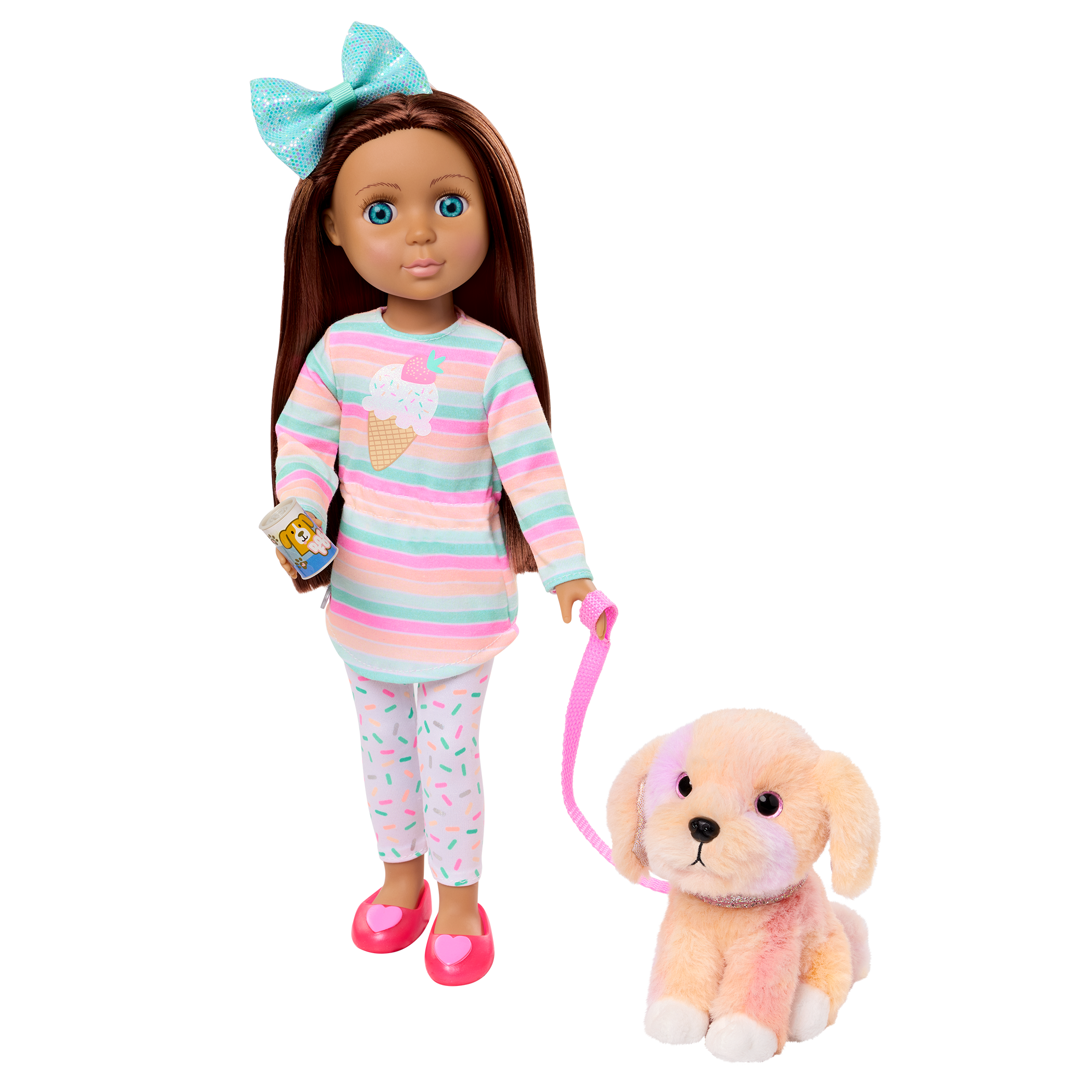 Emmie, Biscuit & Shopping Cart Playset