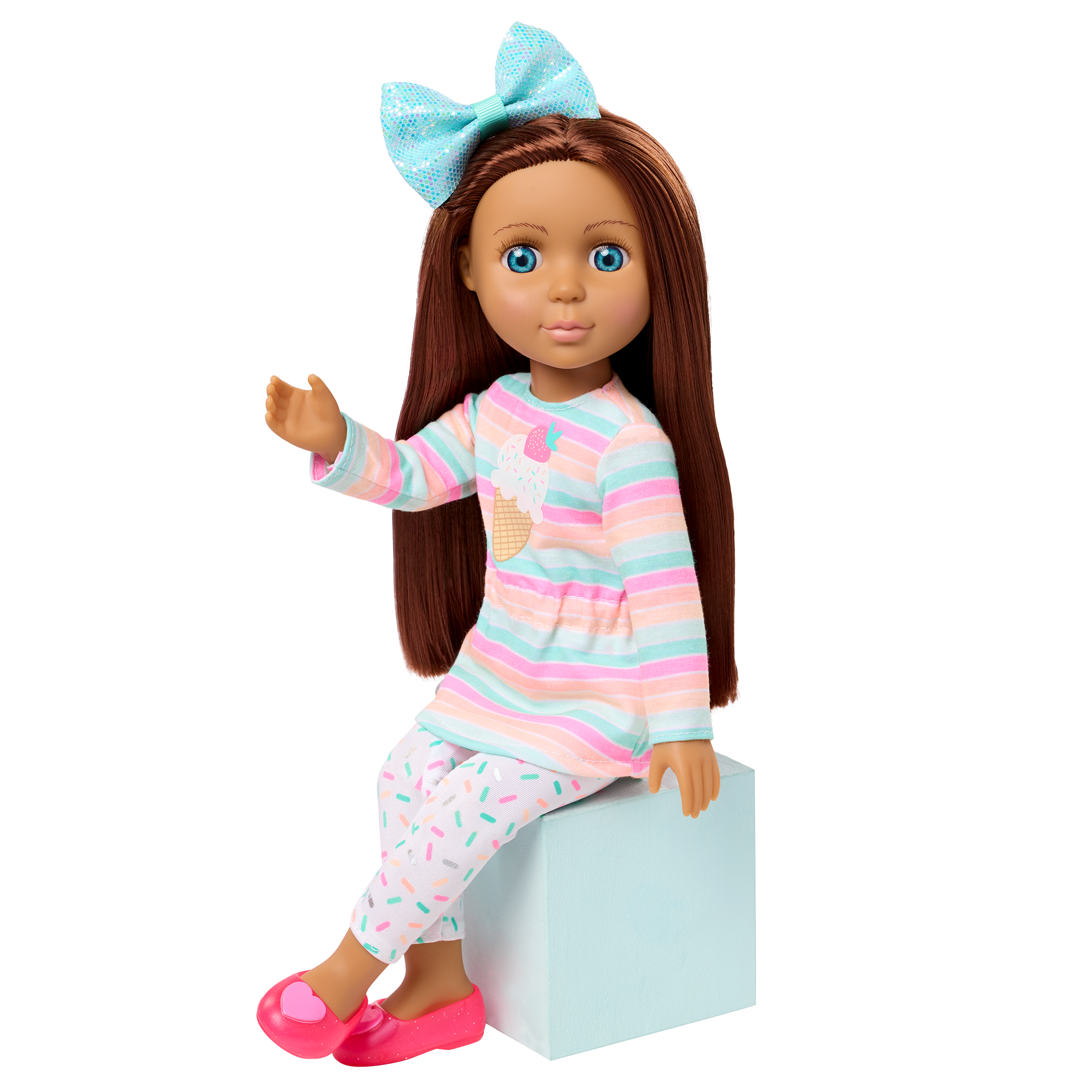 Emmie, Biscuit & Shopping Cart Playset