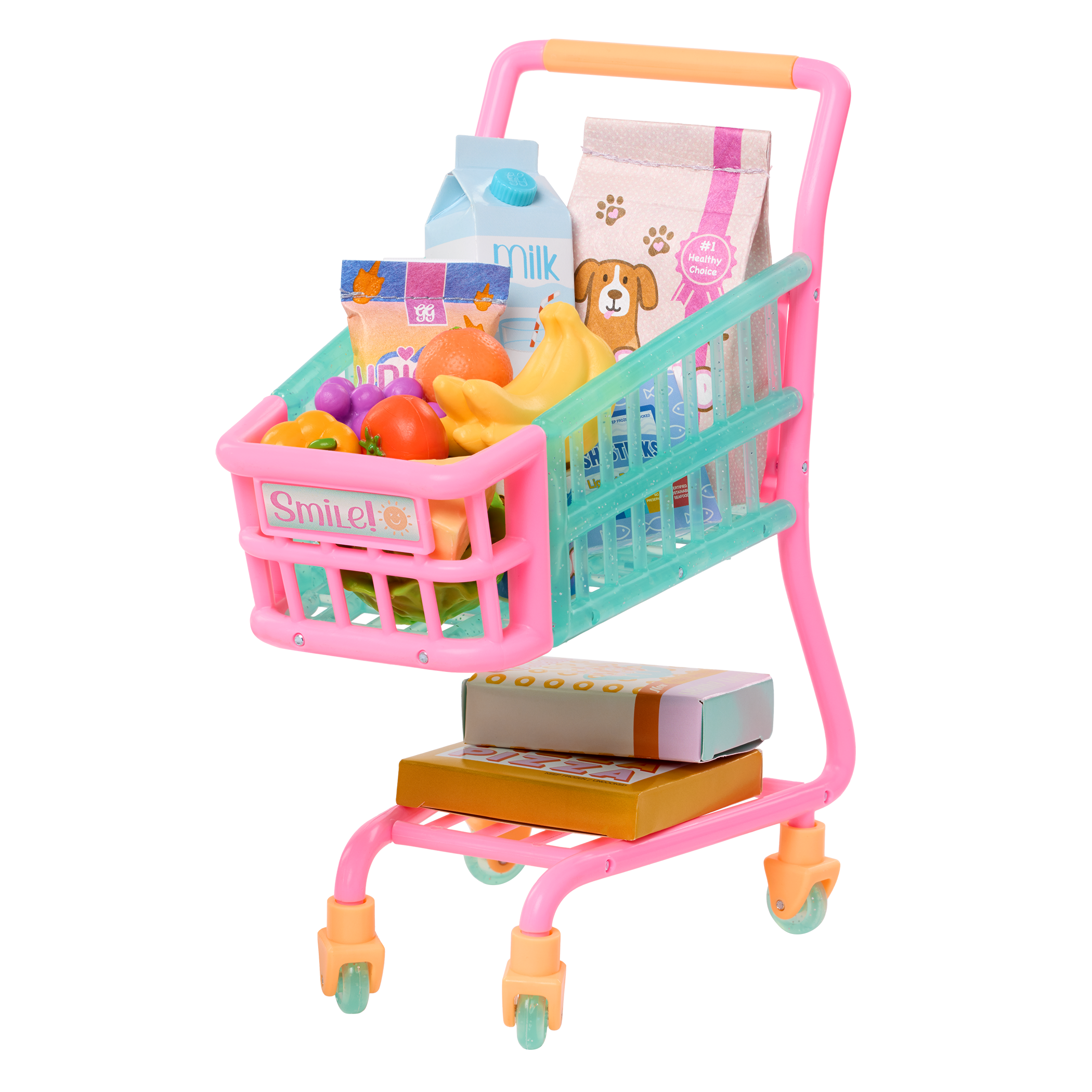 Emmie, Biscuit & Shopping Cart Playset