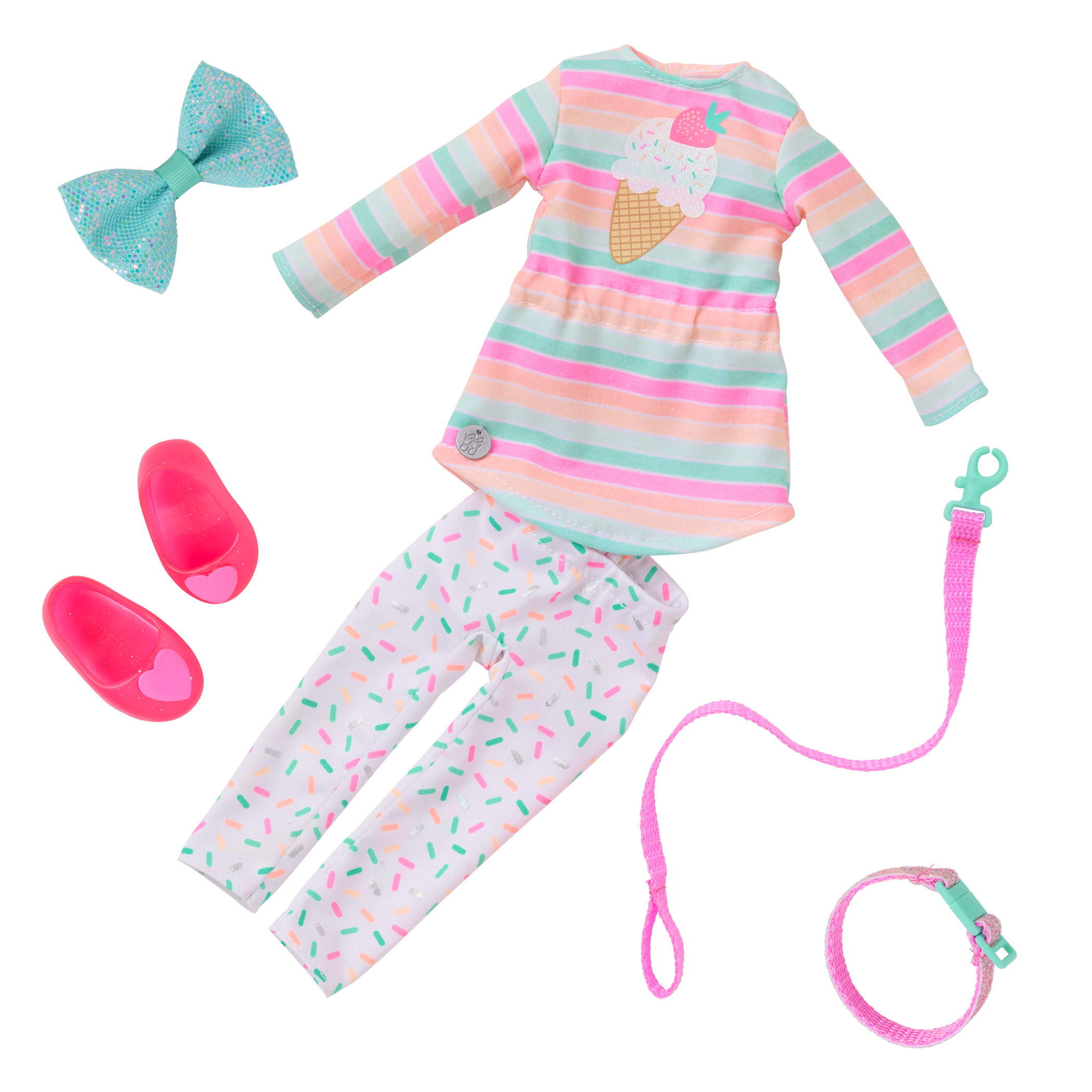 Emmie, Biscuit & Shopping Cart Playset