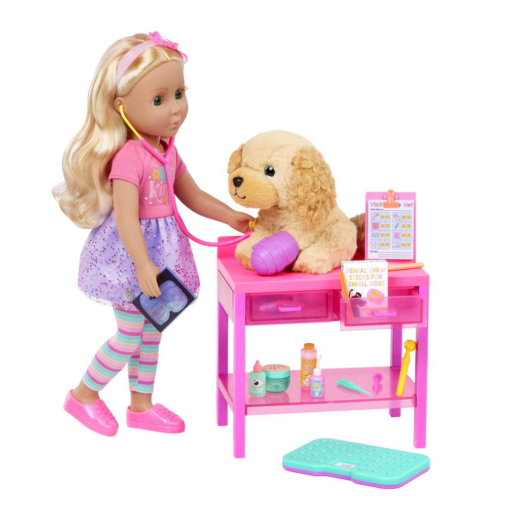 Glitter Girls Margo & Coco Vet Table Playset