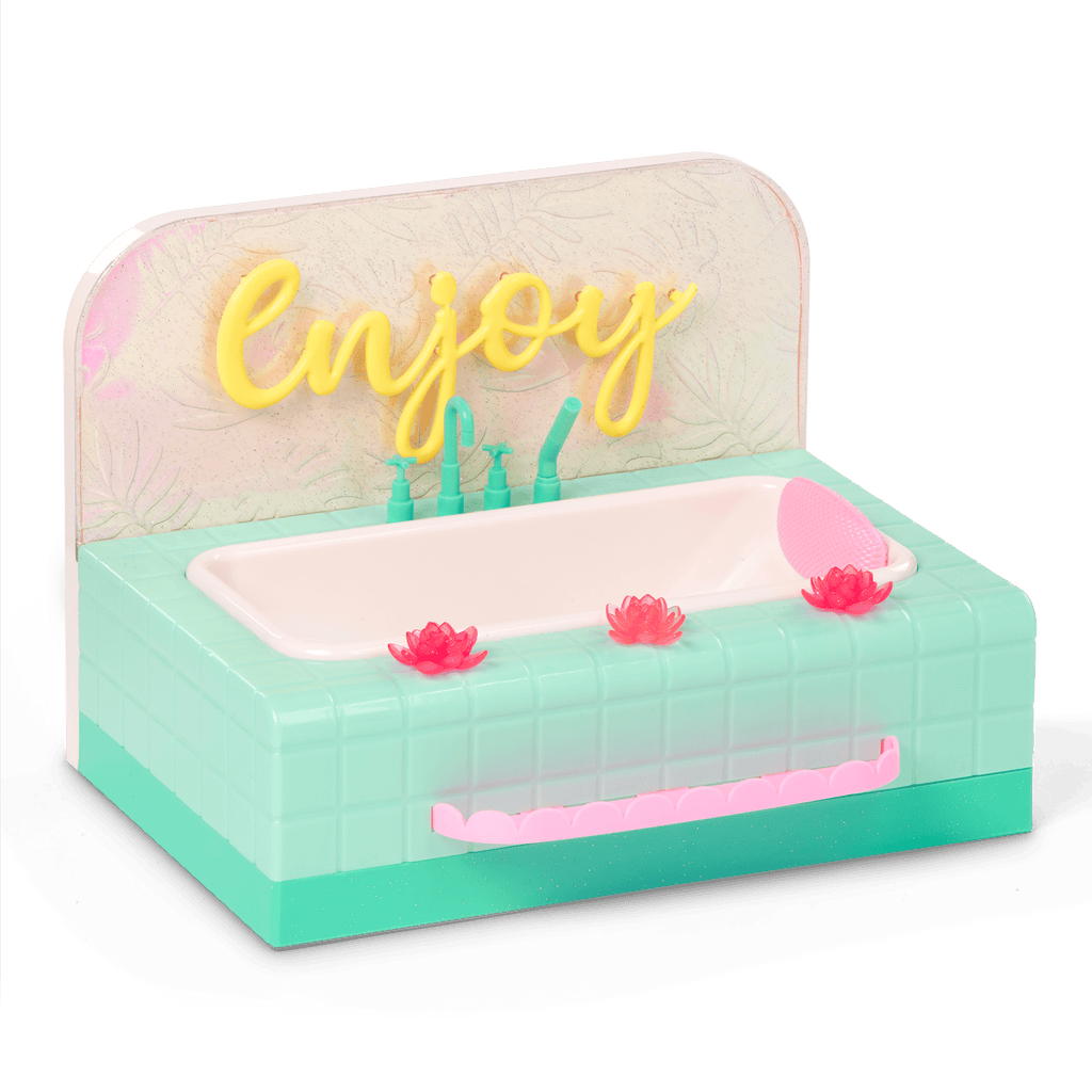 Leia & Bathtub Playset - Glitter Girls