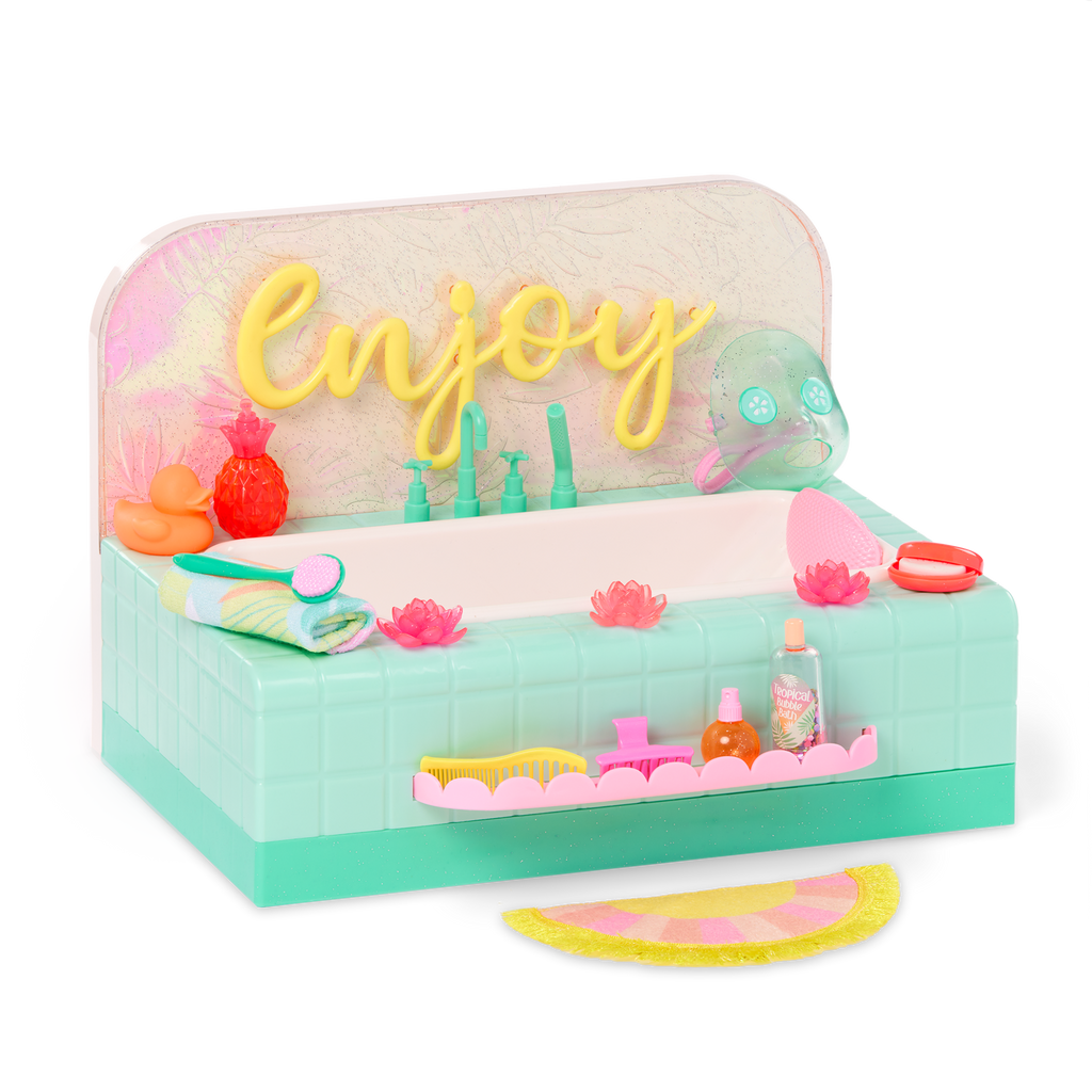 Leia & Bathtub Playset - Glitter Girls