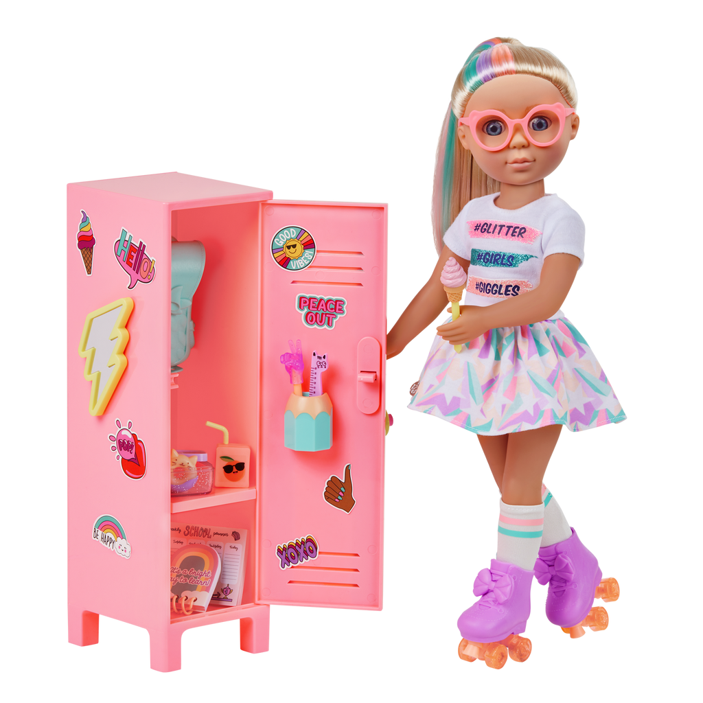 Marlo & GG School Locker Playset - Glitter Girls