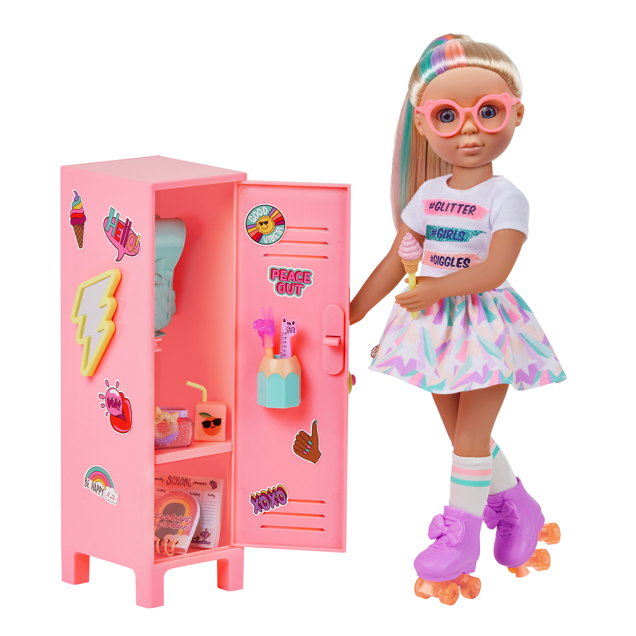 Marlo & GG School Locker Playset