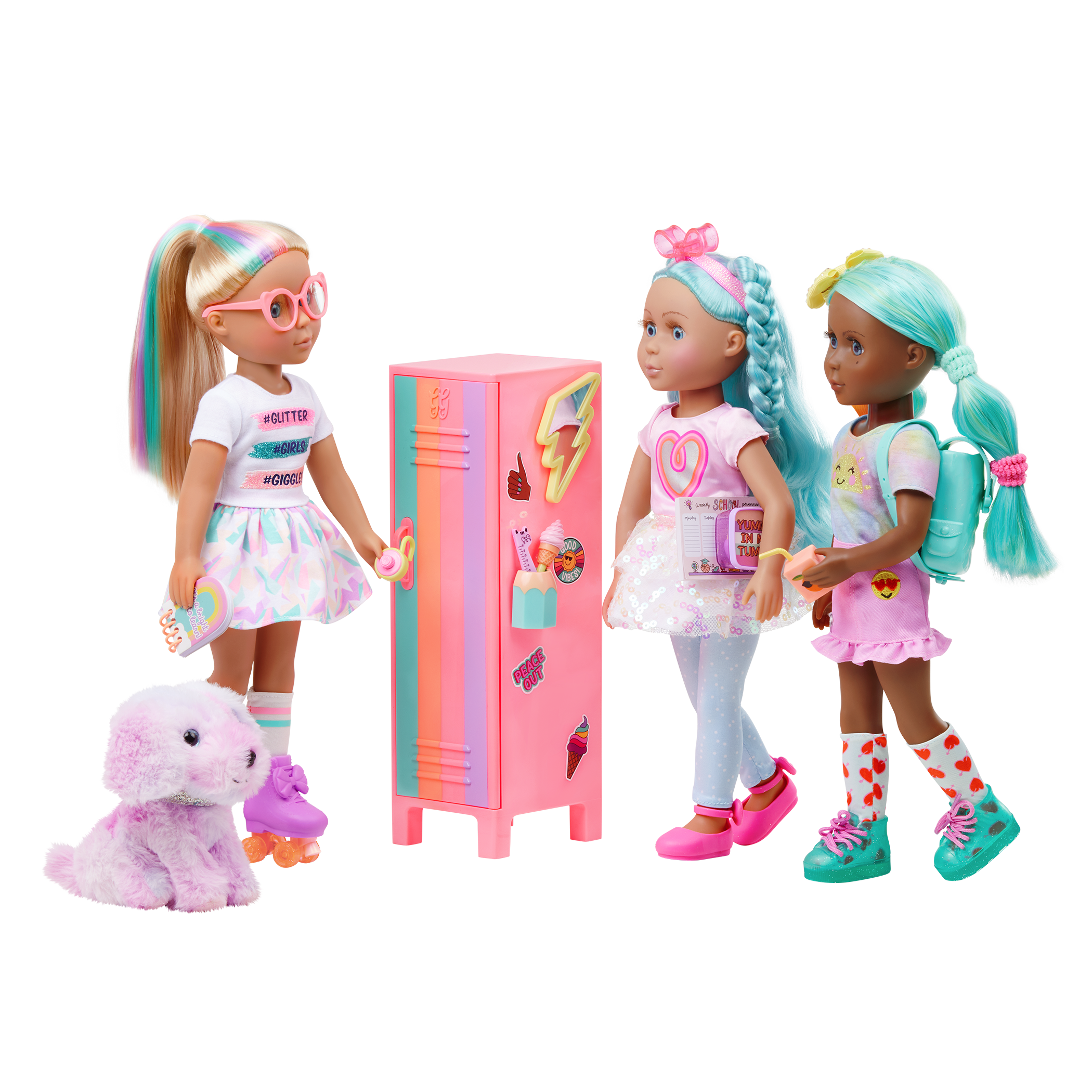 Marlo & GG School Locker Playset