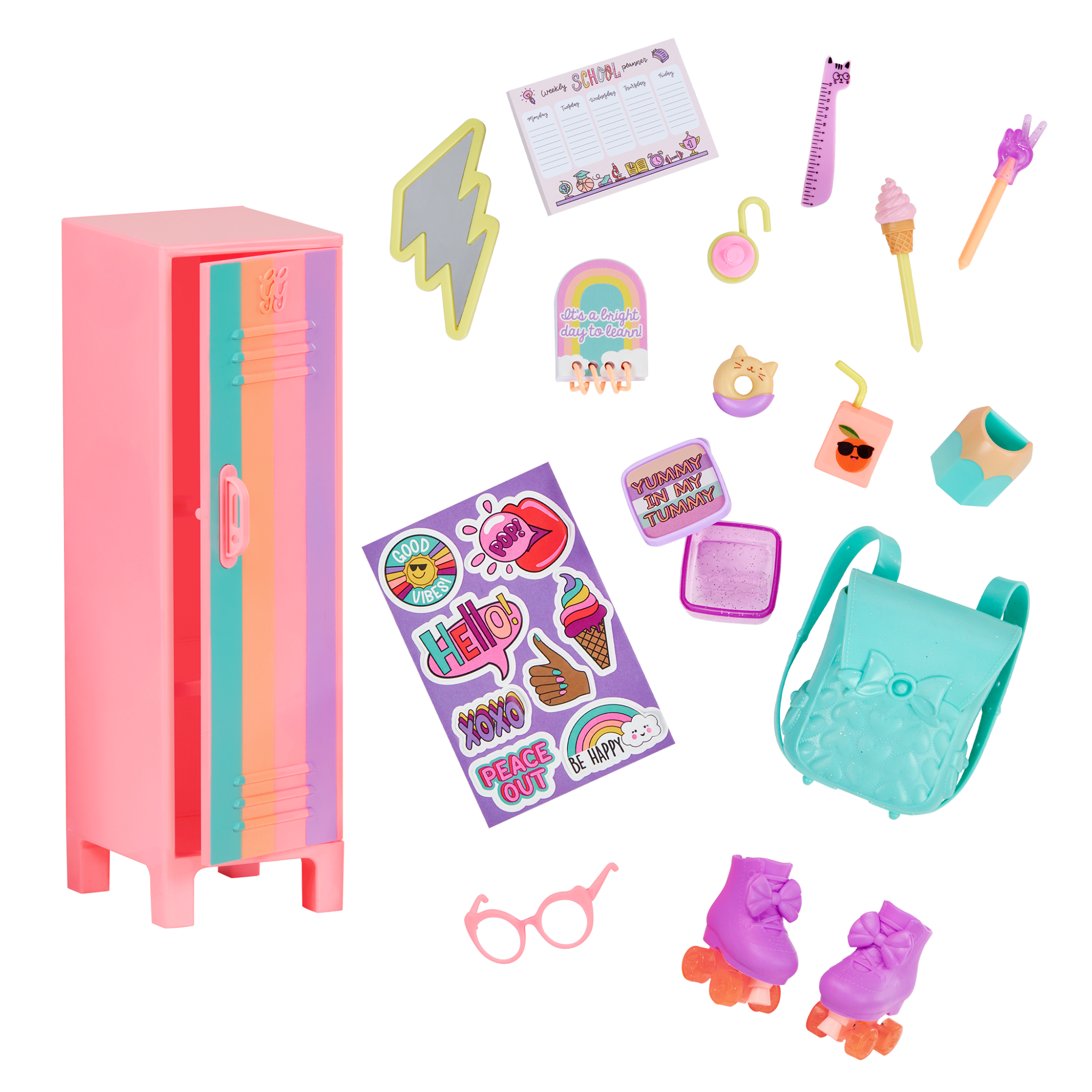 Marlo & GG School Locker Playset - Glitter Girls