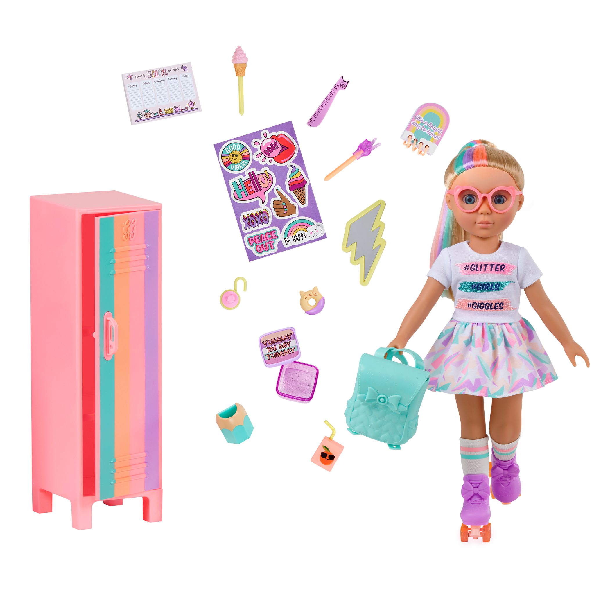 Marlo & GG School Locker Playset