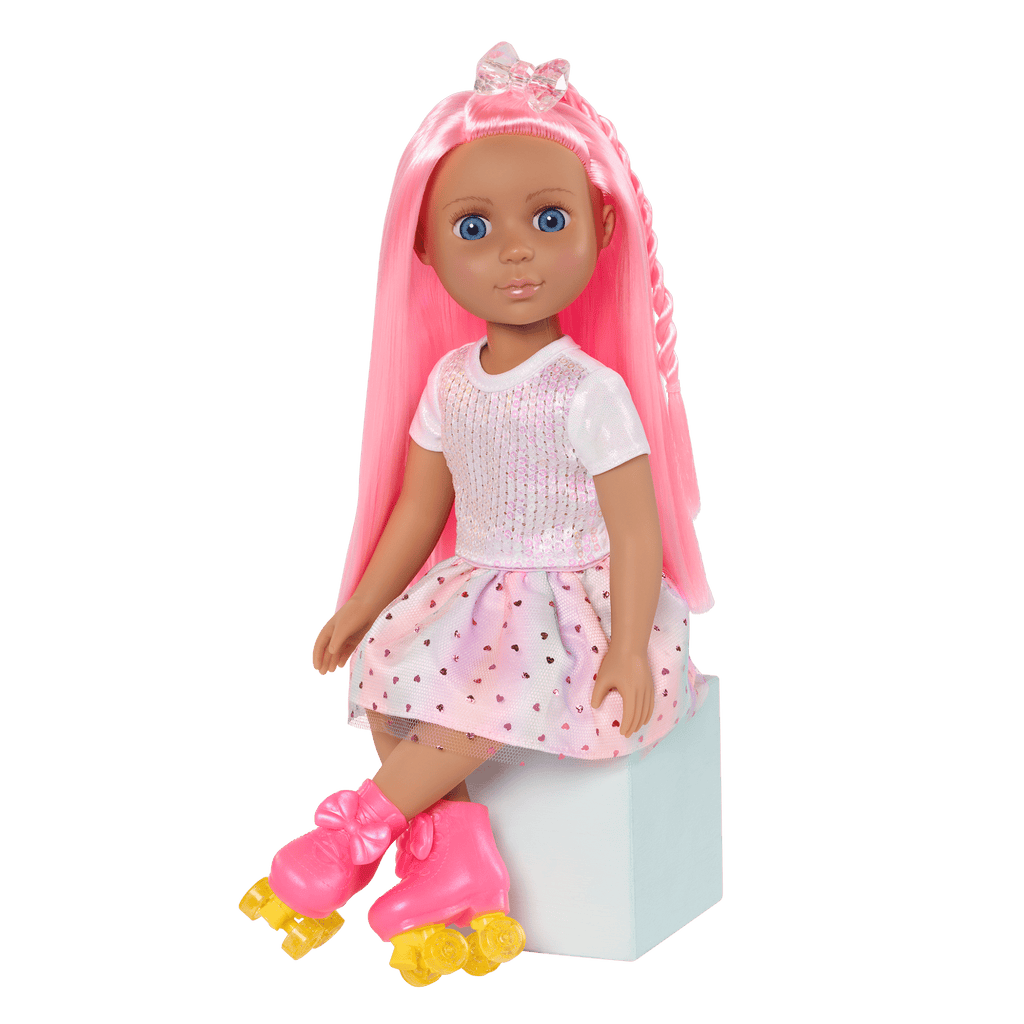 14-inch doll Zinnia from Glitter Girls
