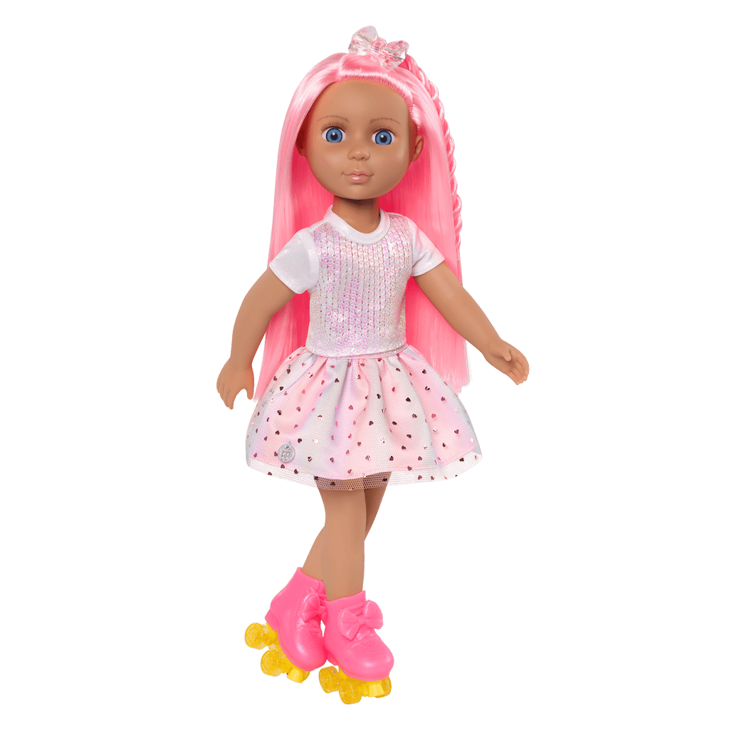 14-inch doll Zinnia from Glitter Girls