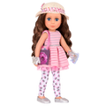 14-inch doll with travel accessories