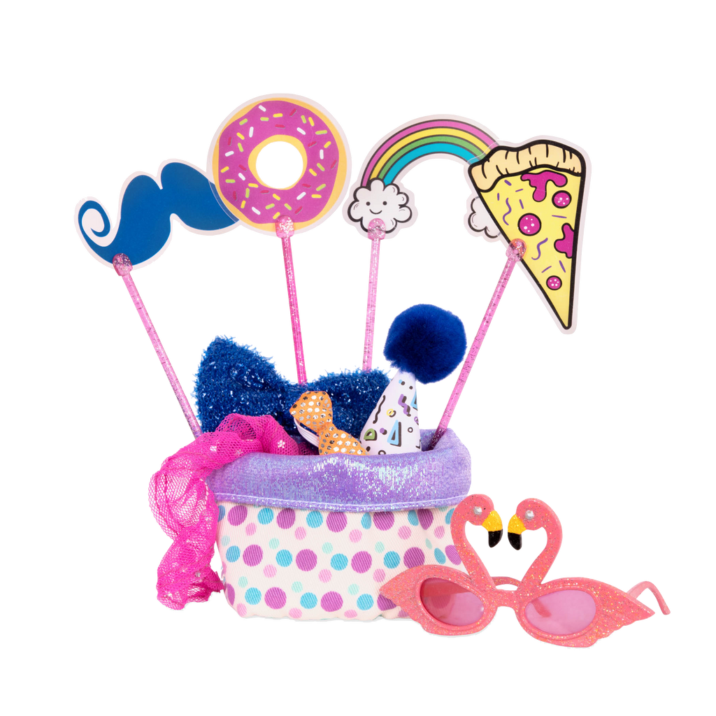 Toy photo booth props