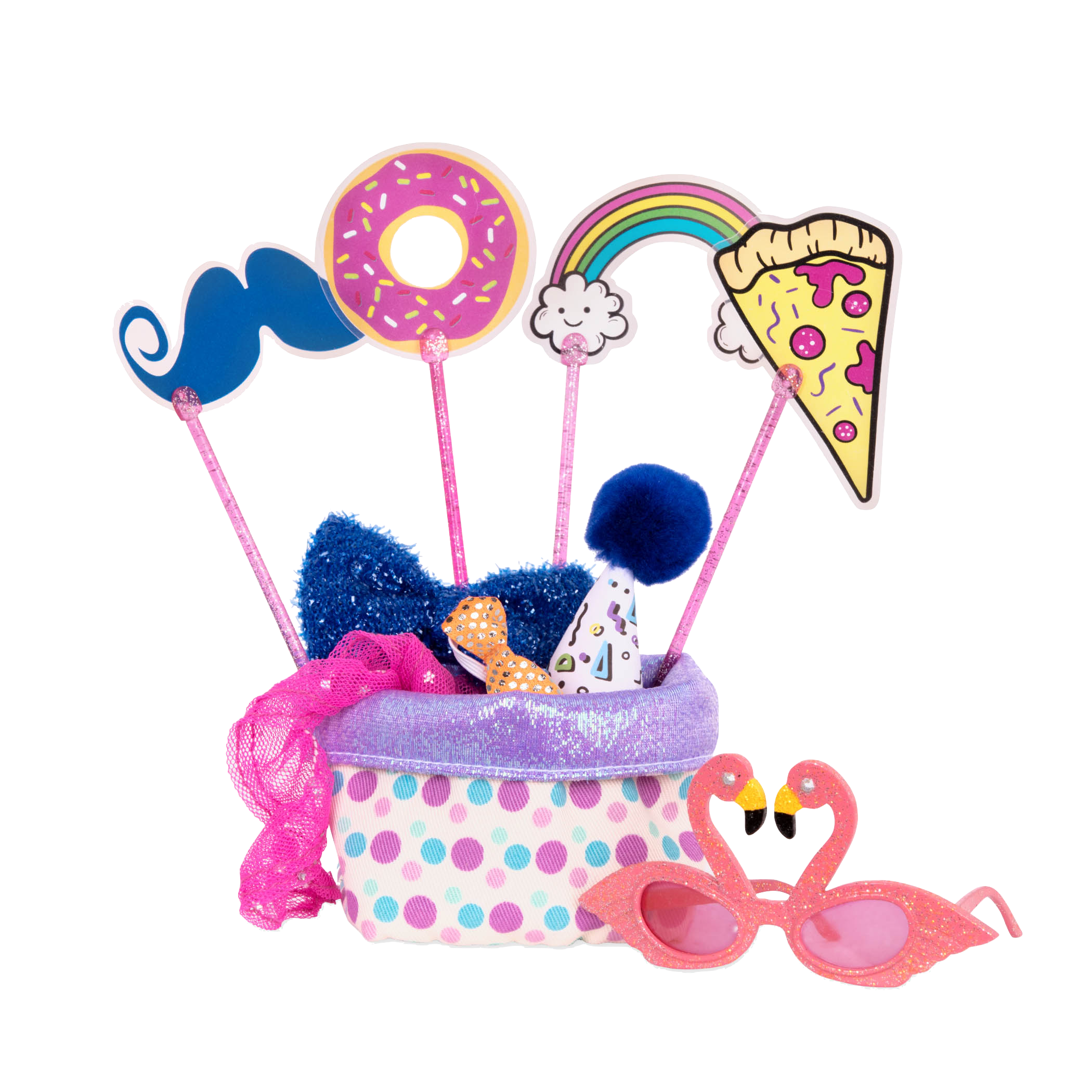 Toy photo booth props