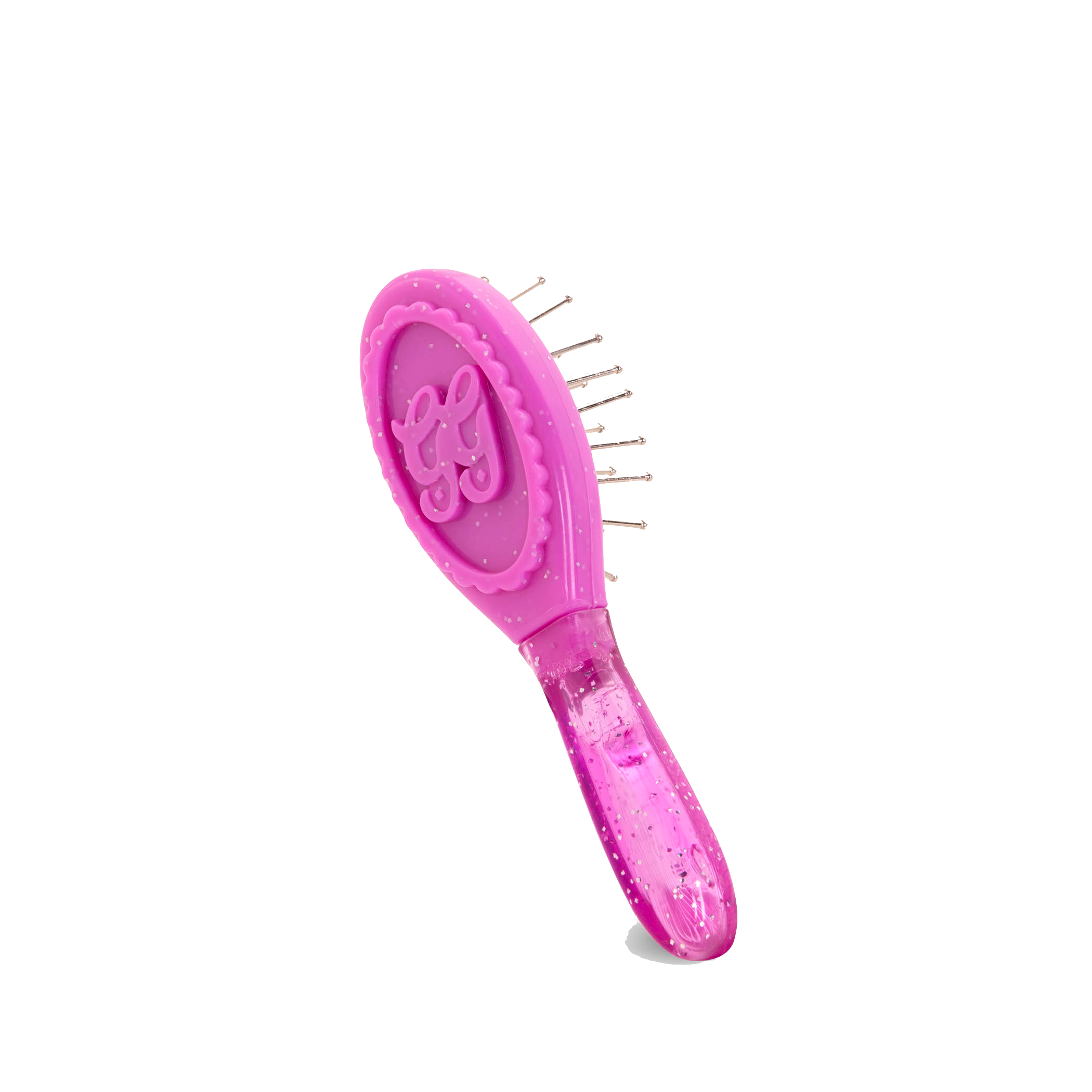Toy hair brush and spray bottle for dolls