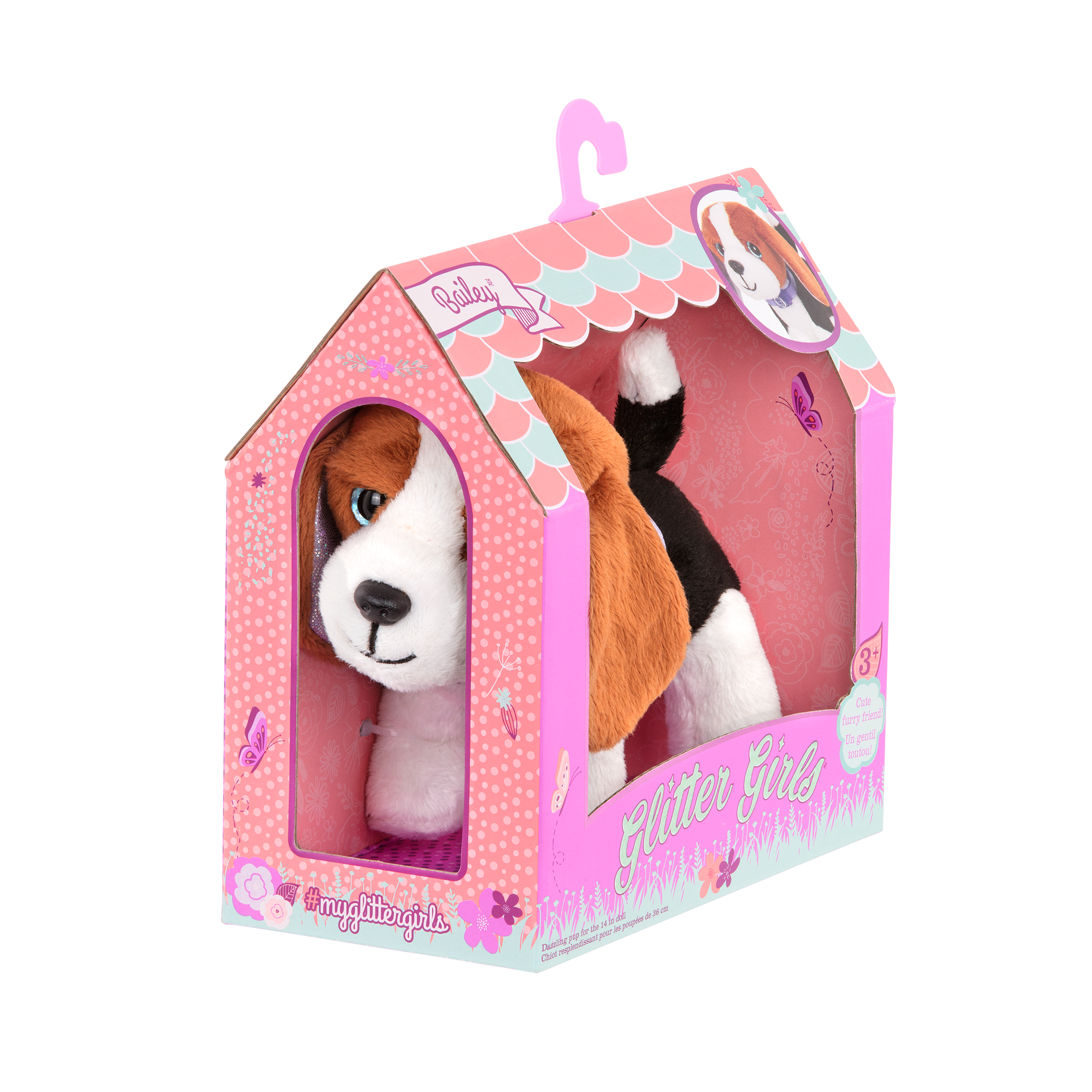 Beagle dog plushie