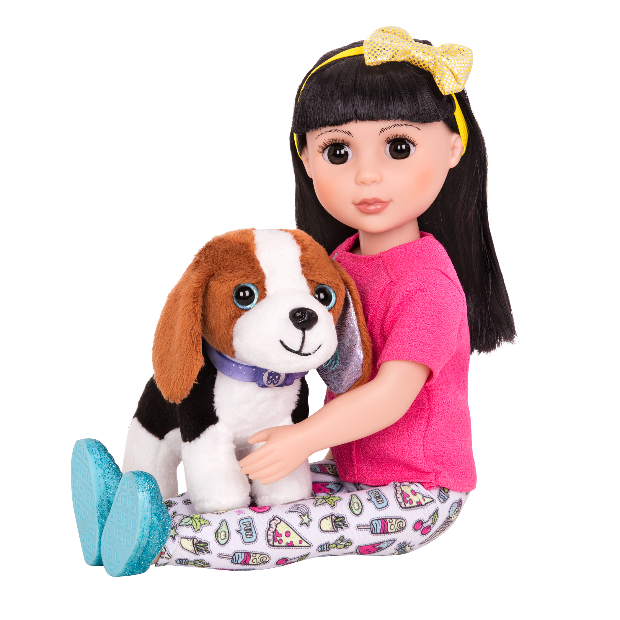 Beagle dog plushie