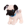 Pug dog plushie