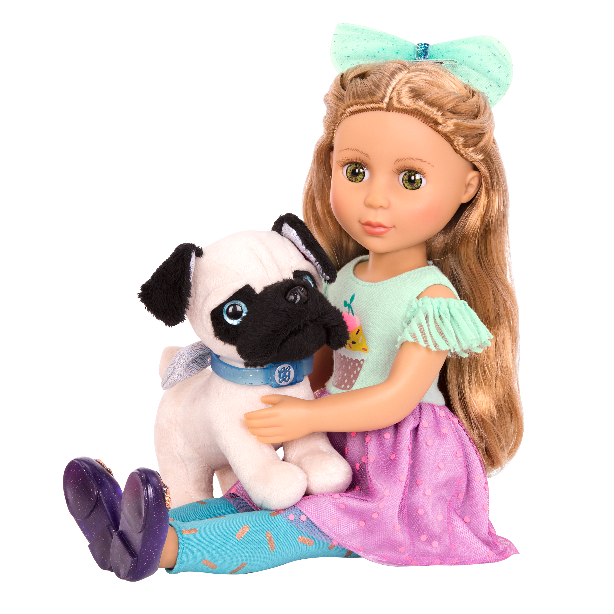 Pug dog plushie