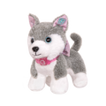 Husky dog plushie
