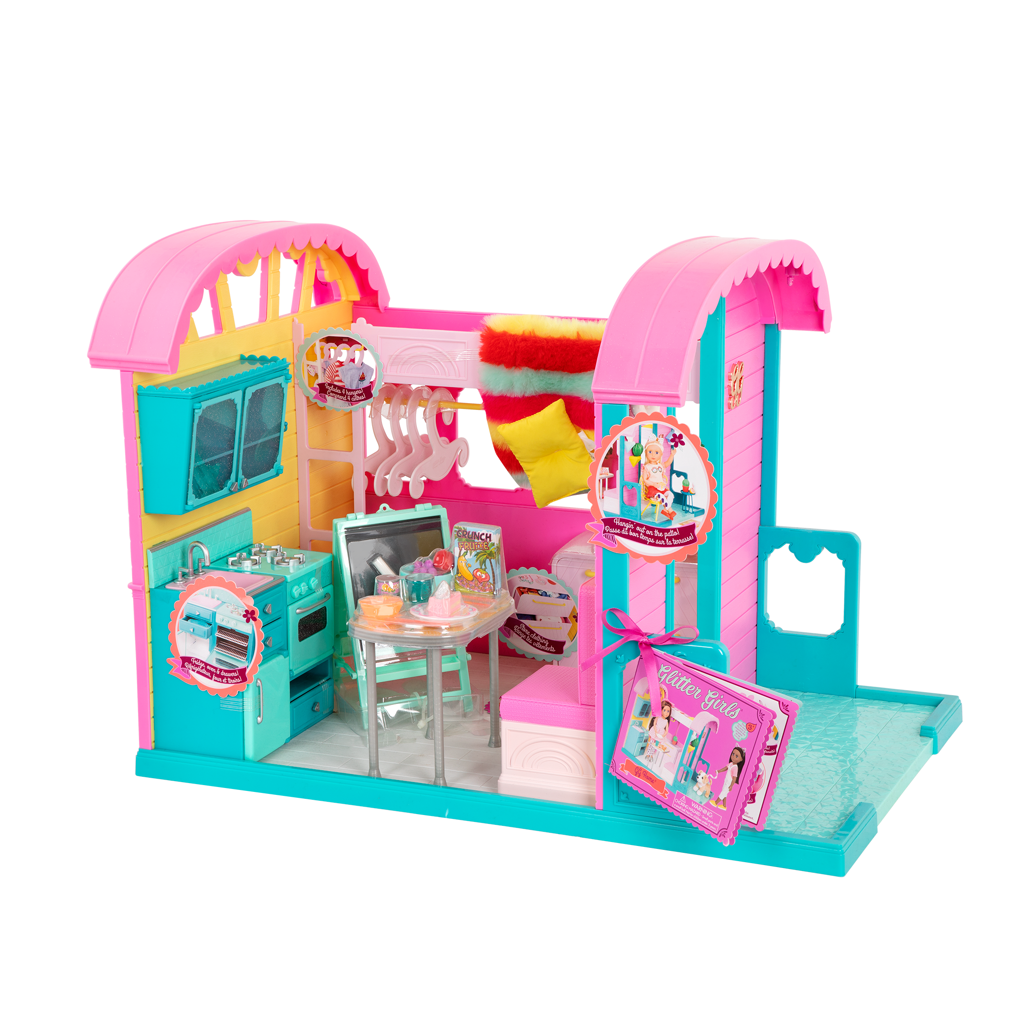 Caravan home playset