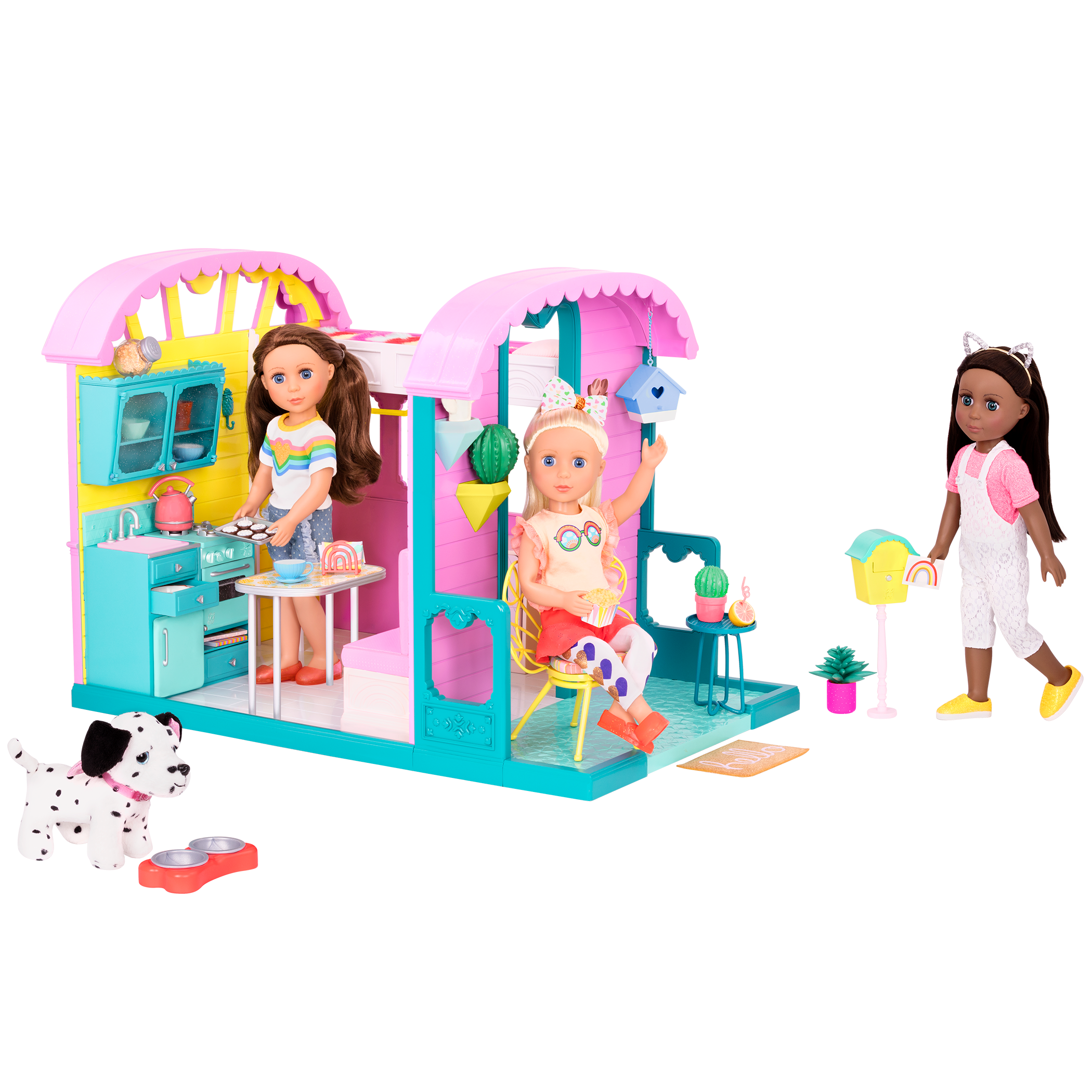 Caravan home playset