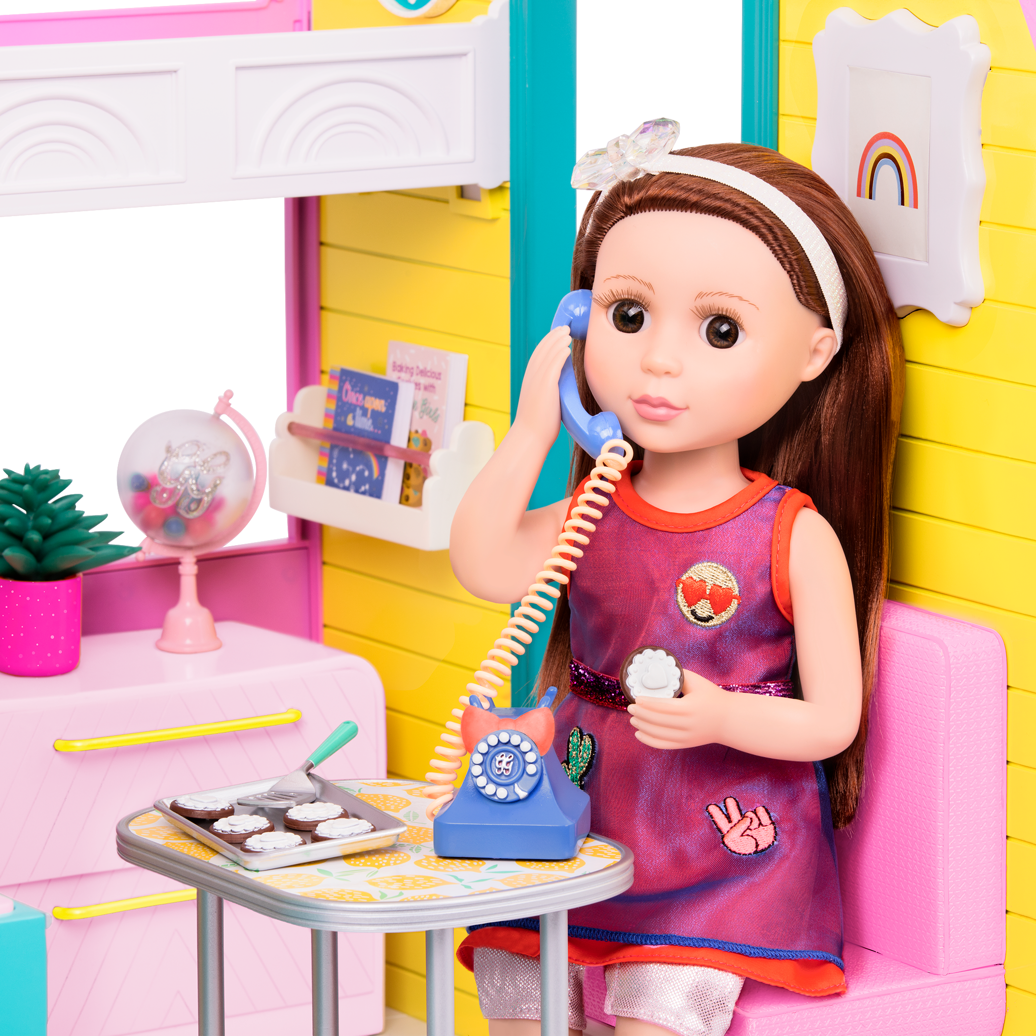 Home deco set blanket phone food accessories