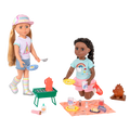 Glitter Girls Campfire Set with 14-inch Dolls Astrid & Keltie