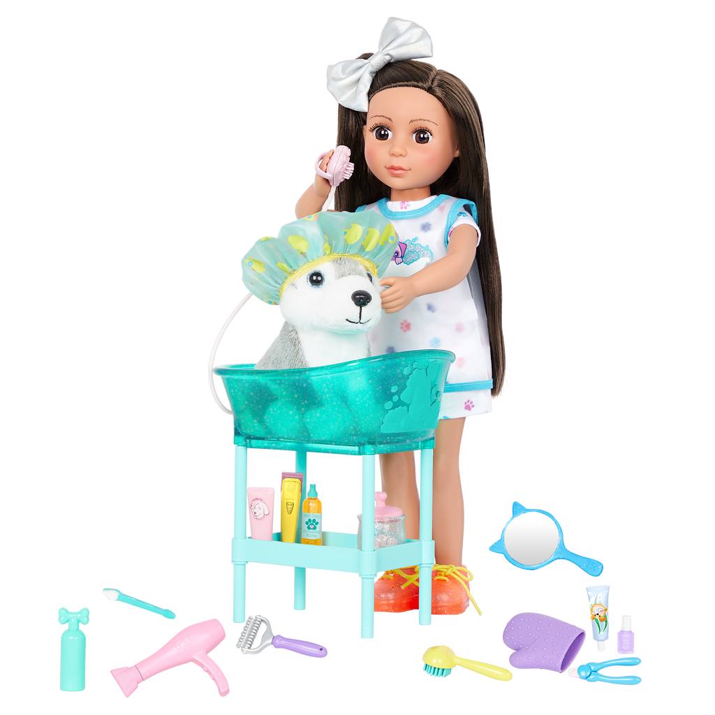 Pet Grooming & Pup Set