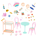 GG Tea Cart Playset