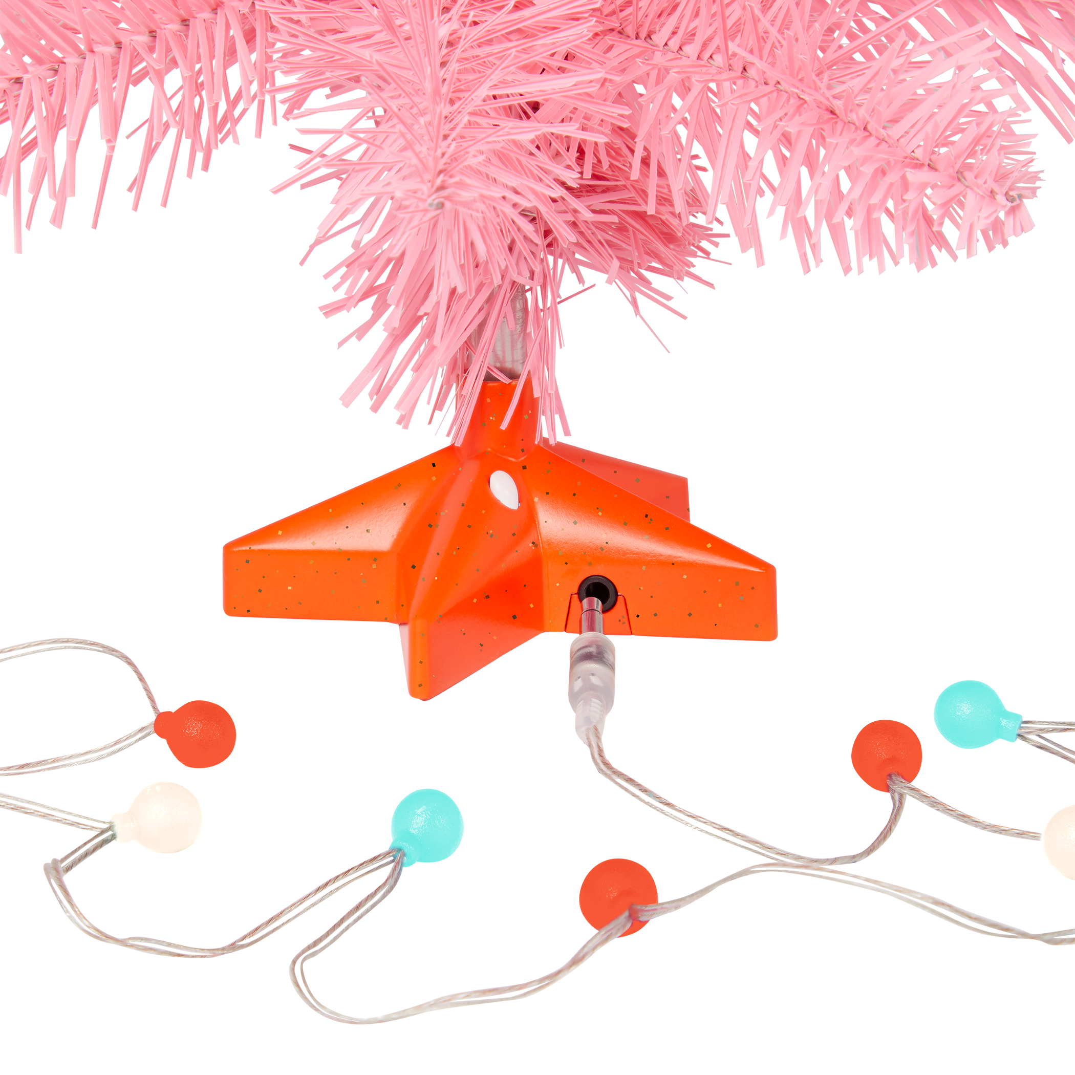 Glitter Girls holiday tree with accessories