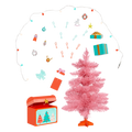 Glitter Girls holiday tree with accessories