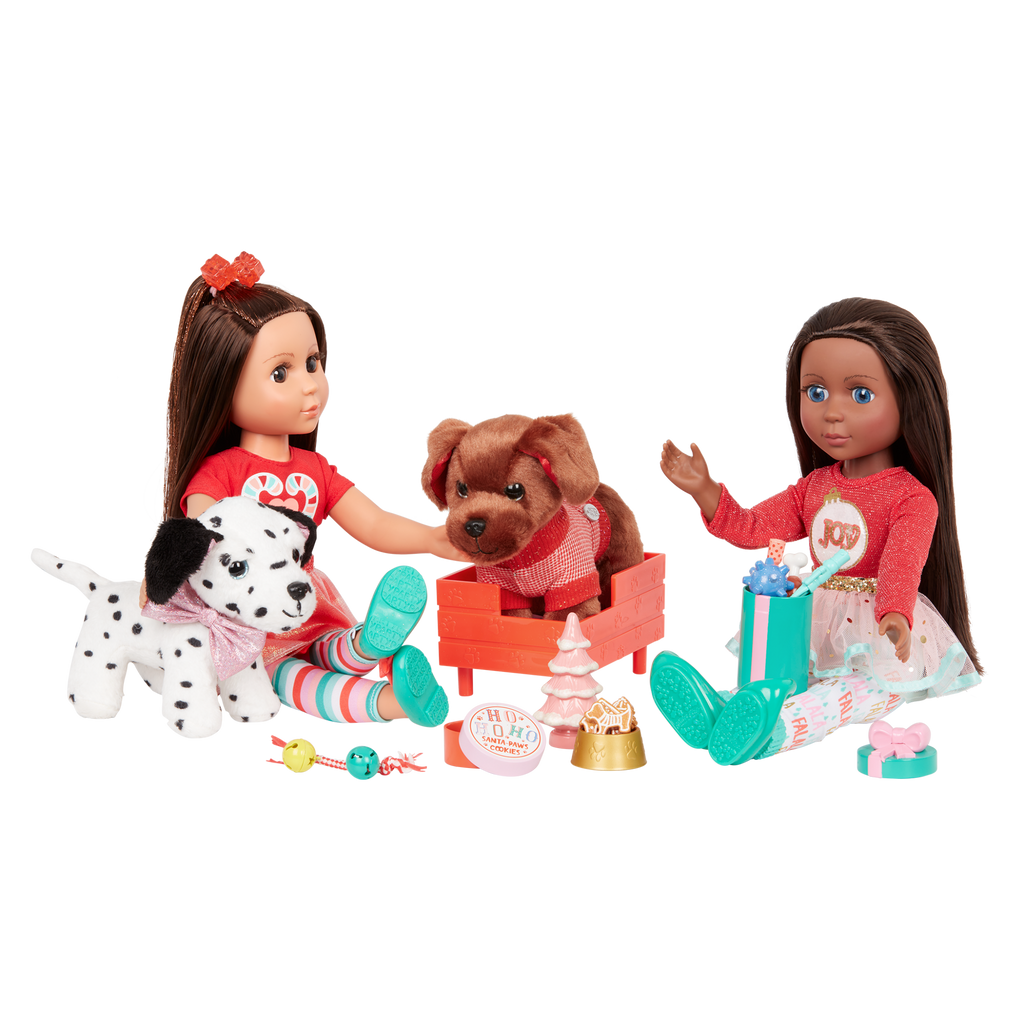 Glitter Girls Cocoa pup and accessories