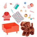 Glitter Girls Cocoa pup and accessories