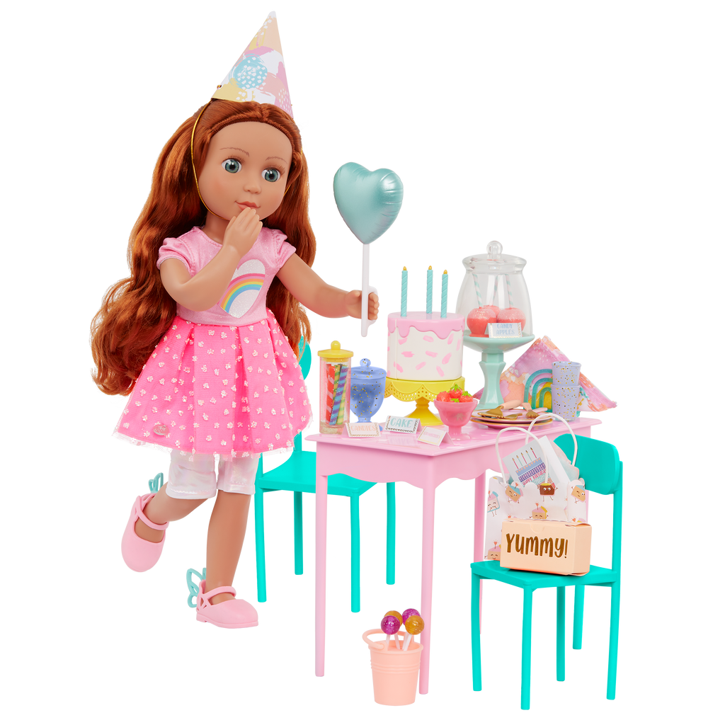 Birthday party set for dolls
