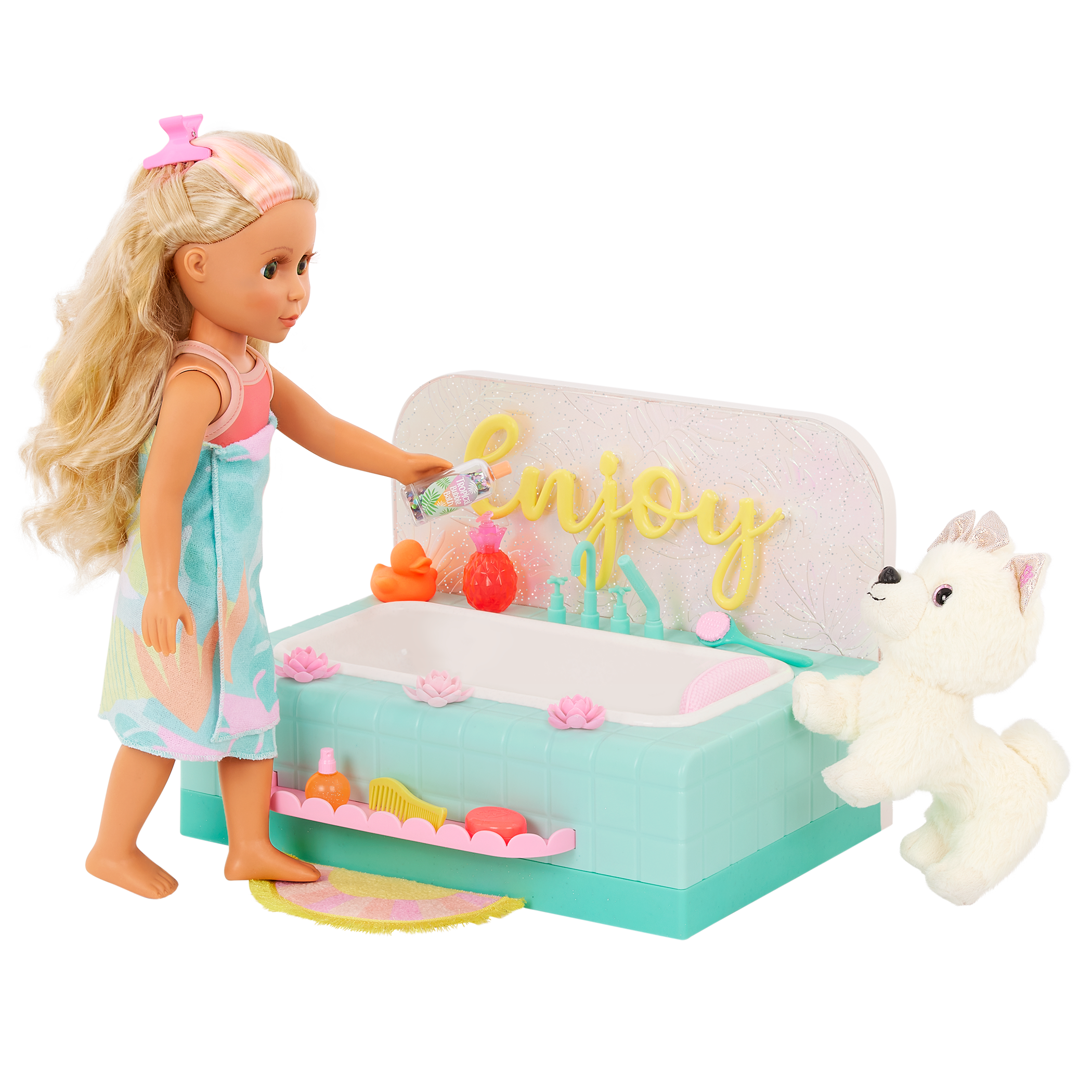 Glitter Girls Bubbly Bathtime Playset