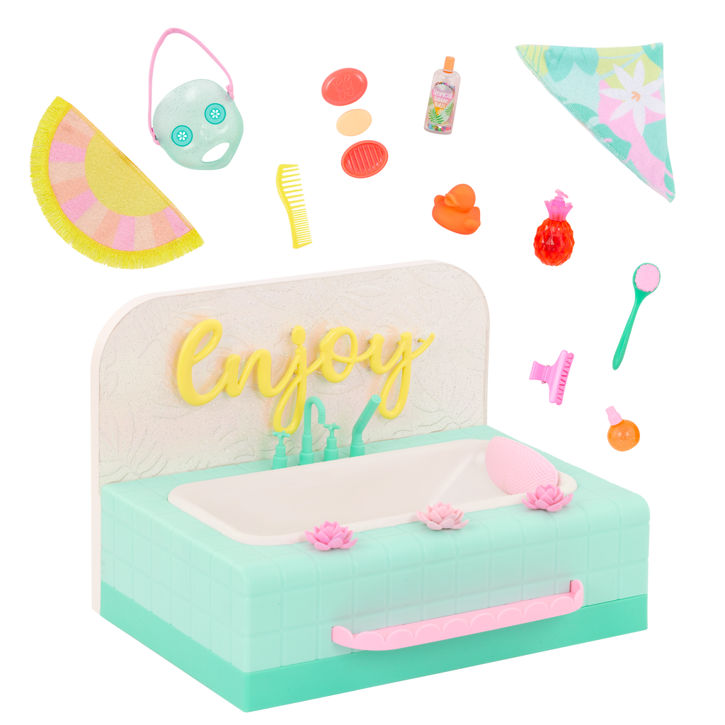 Glitter Girls Bubbly Bathtime Playset