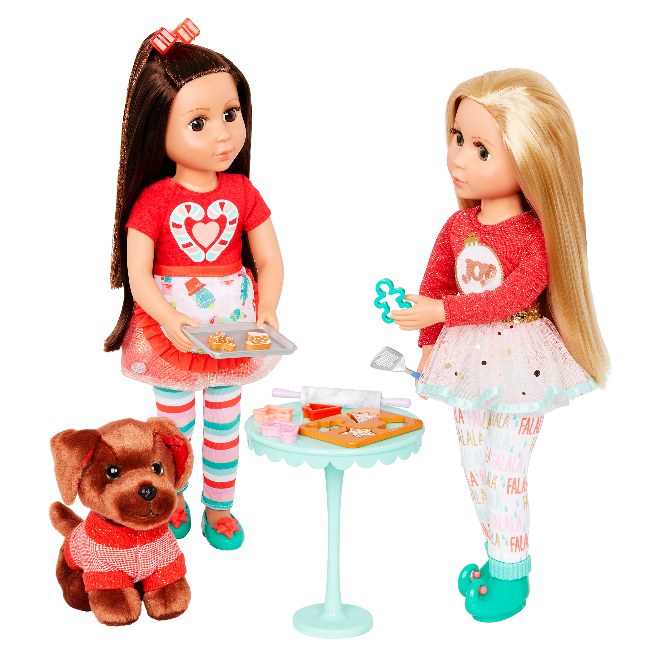 holiday cookie playset for dolls