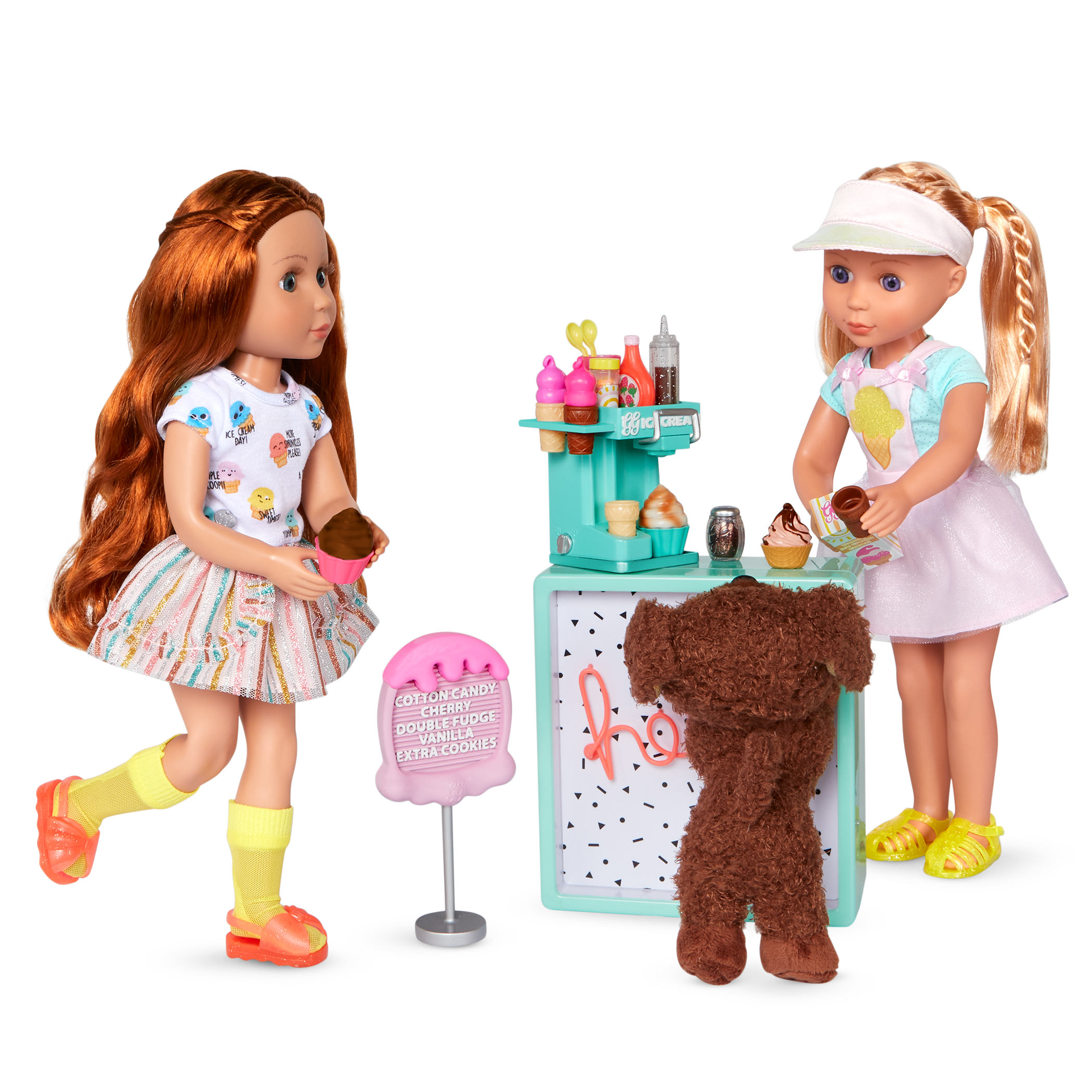 Glitter Girls soft serve ice cream playset