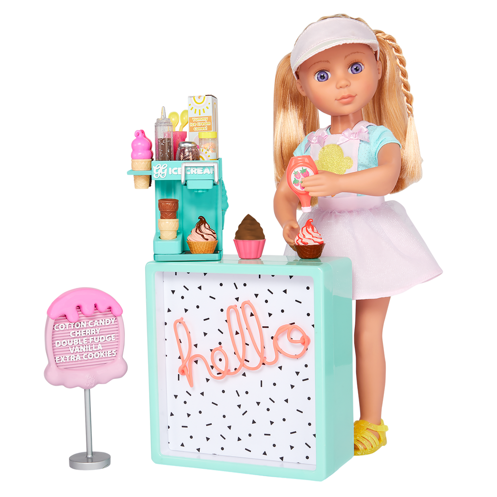 Glitter Girls soft serve ice cream playset
