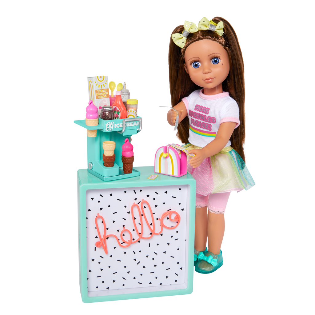 Glitter Girls soft serve ice cream playset