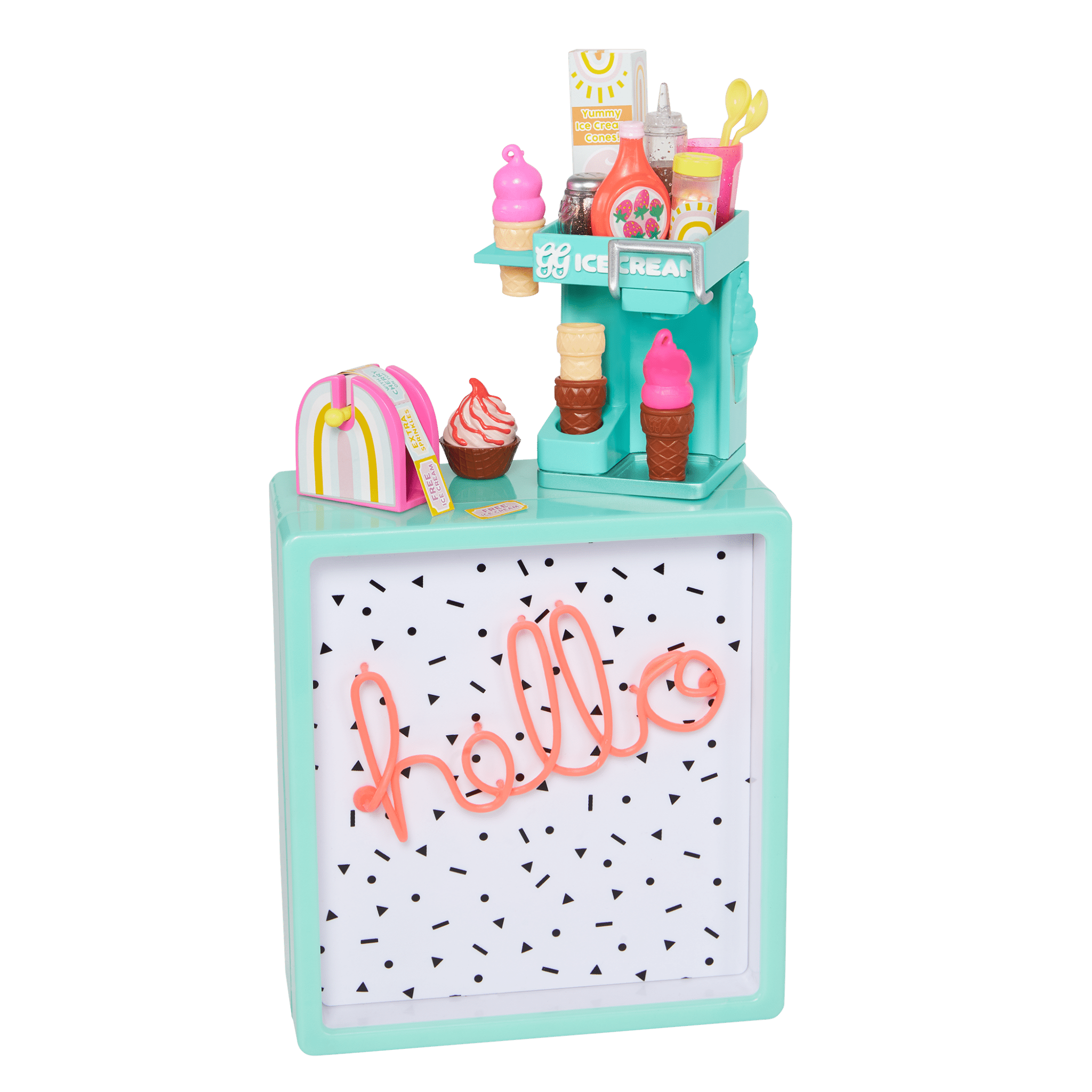 Glitter Girls soft serve ice cream playset
