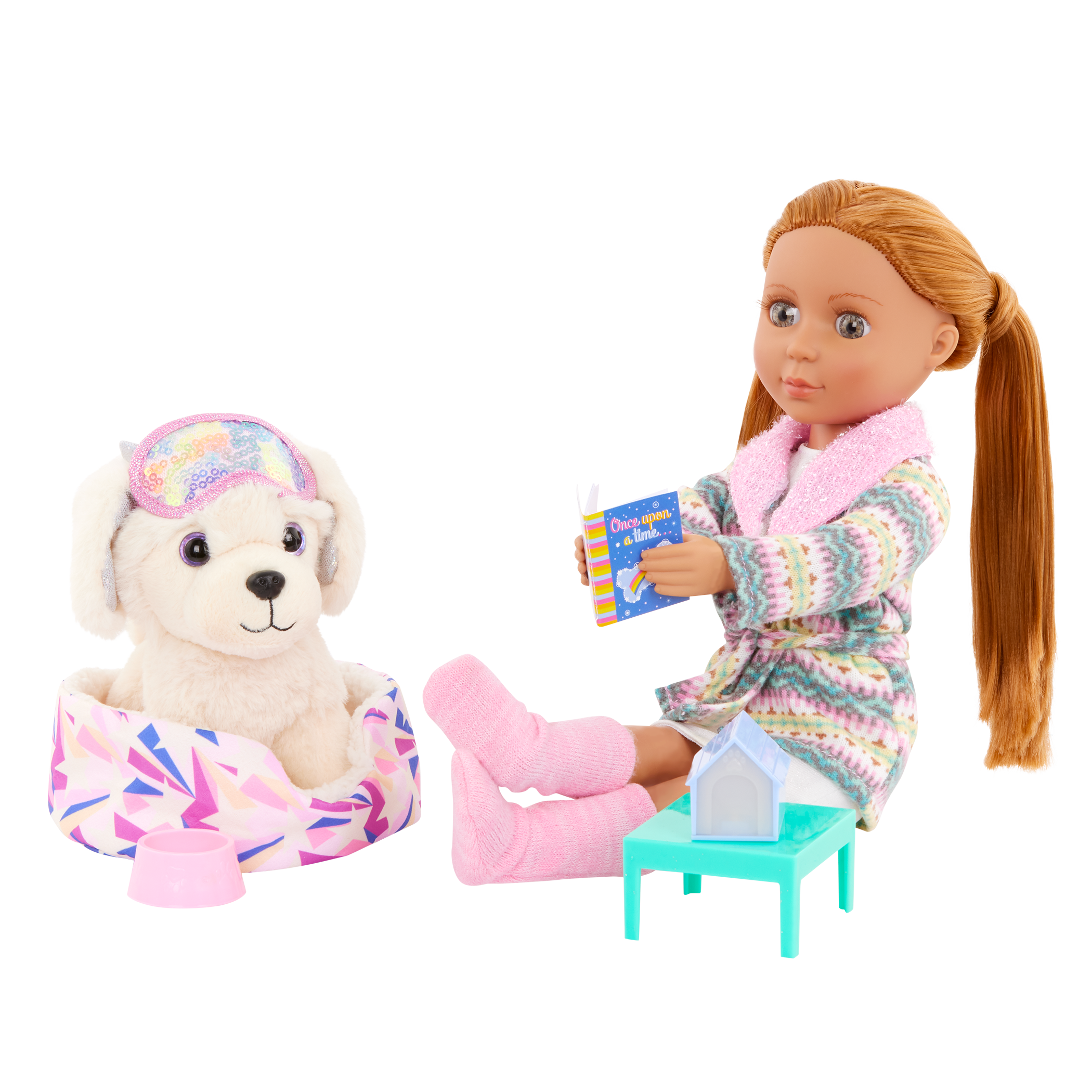 Glitter Girls Zeke & GG Bedtime Pet Set